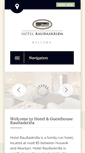 Mobile Screenshot of hotelraudaskrida.is